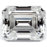Emerald Cut Diamond for custom engagement ring, pendant, earrings