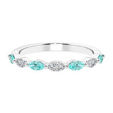 7 diamond anniversary band in gold, a popular choice for ladies anniversary rings featuring gemstones.