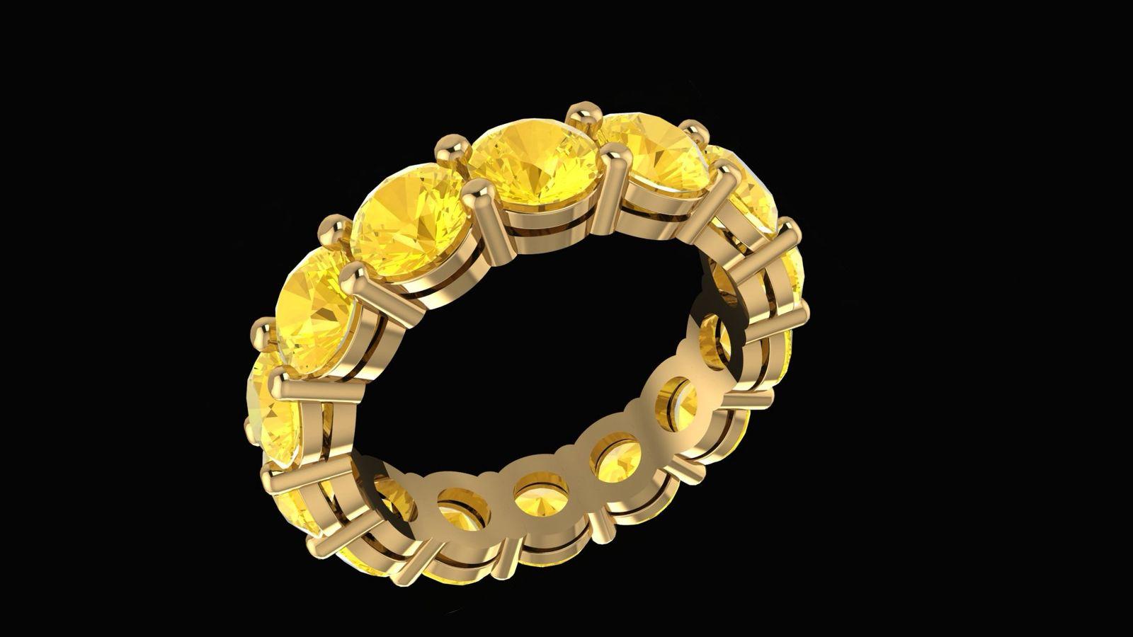 How Many Stones Fit in an Eternity Band? A Complete Guide