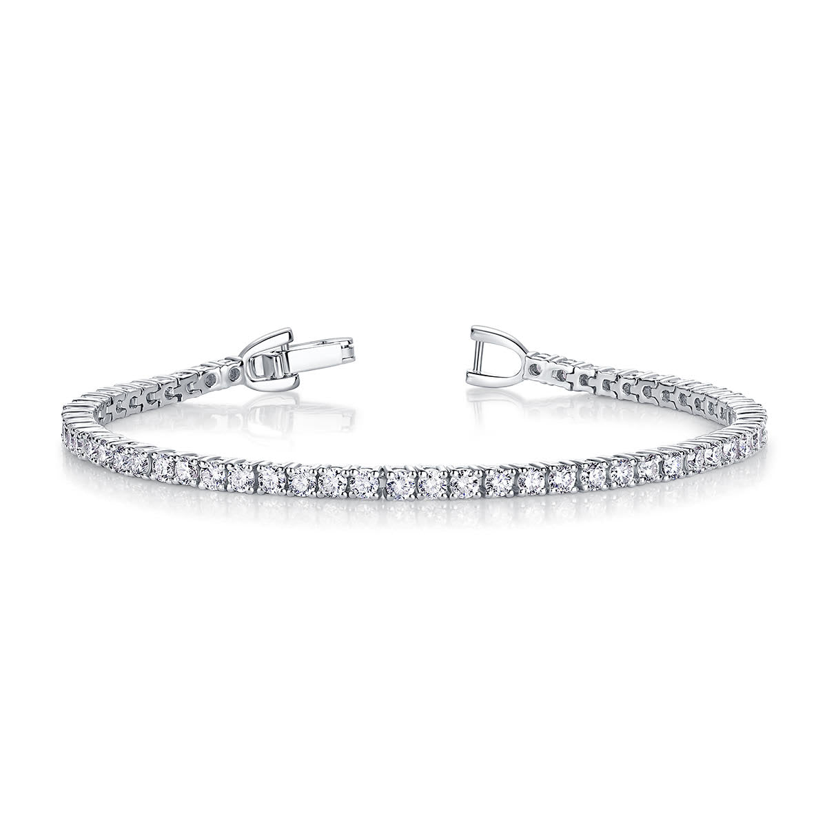 classic diamond tennis bracelet for women by pel and co