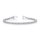 classic diamond tennis bracelet for women by pel and co