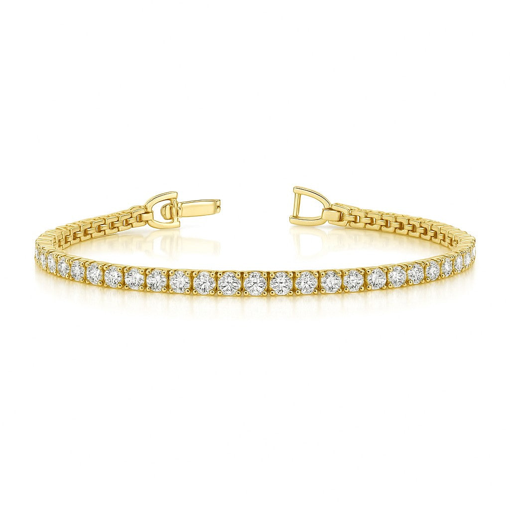 classic diamond tennis bracelet for women by pel and co