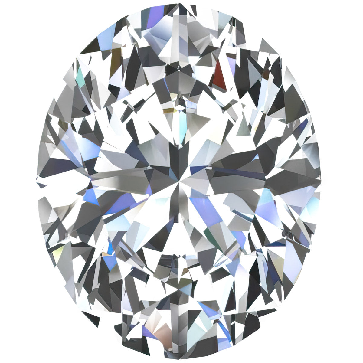 sparkling oval diamond for jewelry making custom ring, earrings, necklace