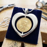 Custom - Marie Sacagawea Coin Pendant