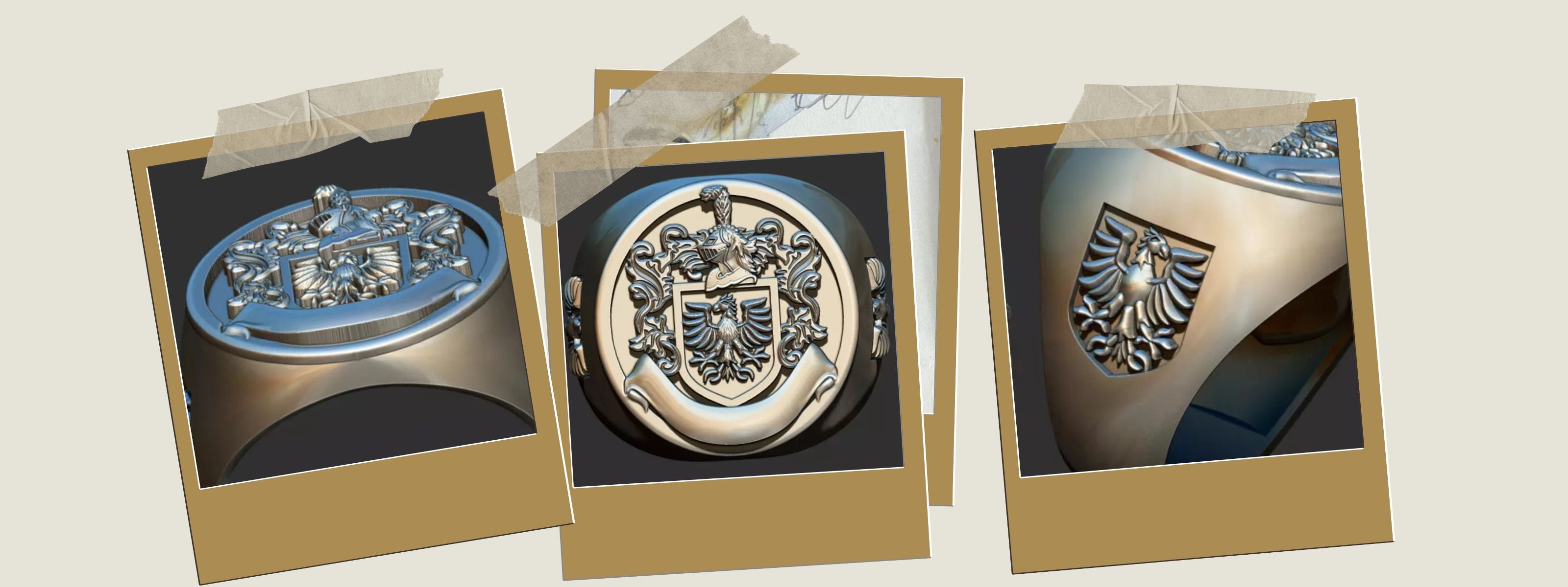 Custom men’s platinum signet ring, handcrafted heritage jewelry, one-of-a-kind platinum ring