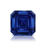 Pel & Co Prestige Gemstone asscher cut blue sapphire ceylon blue loose stone