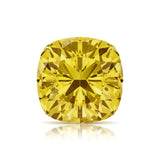Cushion Cut Yellow Sapphire loose gemstone — warm golden yellow AAA grade lab created | Pel & Co. Prestige Gemstones