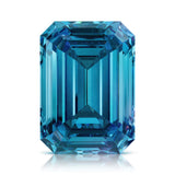 Emerald Cut Alexandrite loose gemstone — rare color-change AAA grade lab created | Pel & Co. Prestige Gemstones