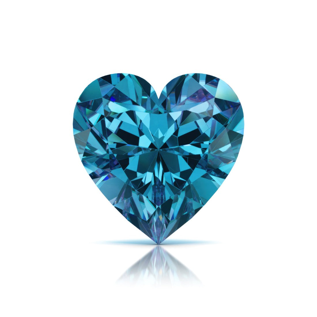 Heart Shape Alexandrite loose gemstone — rare color-change AAA grade lab created | Pel & Co. Prestige Gemstones