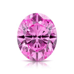 Oval Cut Pink Sapphire loose gemstone — vibrant blush pink AAA grade lab created | Pel & Co. Prestige Gemstones