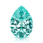 Pel & Co Prestige Gemstone pear shaped paraiba tourmaline neon blue green loose stone