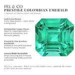 green colombian emerald gemstone for jewelry by pel and co