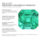 green colombian emerald gemstone for jewelry by pel and co