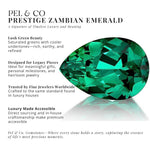 green emerald gemstone for jewelry by pel and co