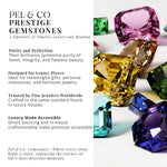 Pel & Co Prestige Gemstones, US FTC compliant, trusted by fine jewelers and clients worldwide