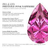 pink sapphire gemstone for jewelry by pel and co