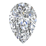 Teardrp pear-shaped diamond for making your own custom personalized jewelry