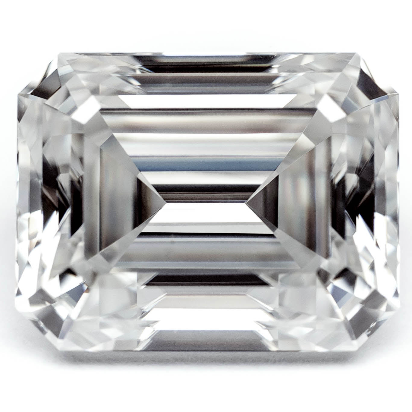Emerald Cut Diamond for custom engagement ring, pendant, earrings