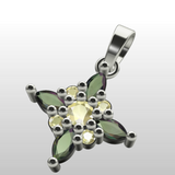 Custom - Ashleigh - Pendant, Earrings, Band