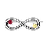 Lynn - Infinity Brooch